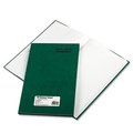 National Brand National Brand 56111 Emerald Series Account Book- Green Cover- 150 Pages- 12 1/4 x 7 1/4 56111